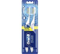 Oral-B Pulsar Pro-Expert Medium Toothbrush Twin Pack Colours Vary