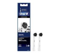 Oral-B Pure Clean Charcoal Infused Bristles, Electric Toothbrush Replacement Brush Heads Refill, 2 Count