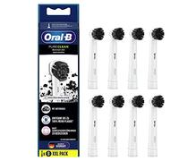 Oral-B Pure Clean Electric Toothbrush Heads 8 Pack with Activated Carbon Bristles Toothbrush Attachment for Oral-B Toothbrushes