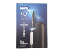 Oral-B Rechargeable Electric Toothbrush iO 3 Black, 1 Electric Toothbrush, 1 Replacement Head, Travel Case + Oral-B Advanced Toothpaste Regenerates Enamel, Effective Teeth Cleaning