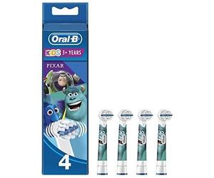 Oral-B Replacement for Pixar Electric Toothbrush 4 pcs
