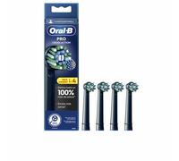 Oral-B Replacement Head Cross Action Black 4 Units