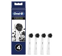 Oral-B Replacement Head for Pure Clean Carbon Toothbrush (Pack of 4)
