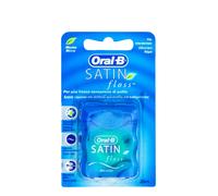6x Oral B Satin Dental Mint Teeth Tooth Plaque Particles Gum Clean Floss 25m