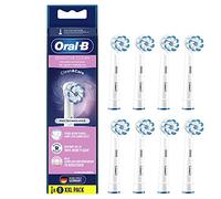 Oral-B - Sensitive Clean - Set of 8 Electric Toothbrush Heads - for Gentle Teeth Cleaning - Ultra-fine Bristle Technology
