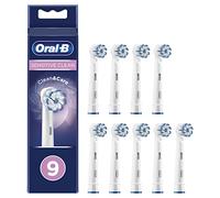 Oral B Sensitive Clean&care Electric Brush Replacement 9 Units