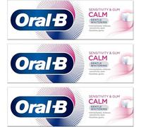 Oral-B Sensitivity & Gum Calm Toothpaste with Gentle Whitening (3X 75ml) Pack of 3