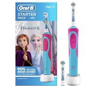 Oral B Starter Pack Frozen 2 Rechargeable Toothbrush 2 Heads