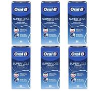 Oral-B SuperFloss Dental Floss Multibuy Pack of 6 Free 24hr tracked Royal mail