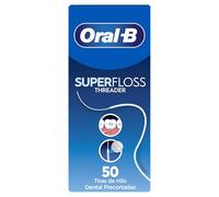 Oral-B Superfloss Floss 50 Pieces, Pack of 12 (12 x 50 Pieces)