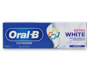 Oral-B Toothpaste Complete White Extra White 75ml