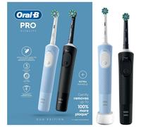 Oral-B Vitality PRO Black &Blue (Duo Pack) Electric Toothbrush