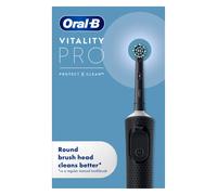 Oral-B Vitality Pro Electric Toothbrush, 3 Modes, Round Brush Head, 4x30s Timer, Black