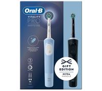Oral-B Vitality PRO Black &Blue (Duo Pack) Electric Toothbrush