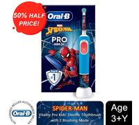 Oral-B Vitality Pro Kids Electric Rechargeable Toothbrush with 2 Modes, 3+Y