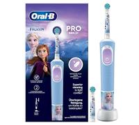 Oral-B Vitality Pro Kids Frozen Toothbrush, Black, Battery Powered, Kids Toothbrush