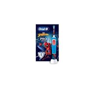 Oral-B Vitality PRO Kids Spiderman Electric Toothbrush, Blue New