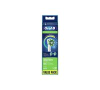Oral-B CrossAction Replacement Brush Heads with CleanMaximiser Technology, 4 pcs