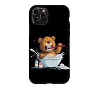 Oral Care Graphic for Teddy Bear and Toothbrush Lovers Case for iPhone 11 Pro