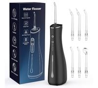 Oral Irrigator Wireless Electric Tooth Cleaner 4 Modes 4 Nozzles Oral Irrigator IPX7 Waterproof for Travel and Home 13