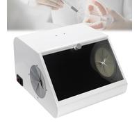 Oral Lab Sandblaster Dust Collector, Lab Sandblaster Bench Top Air Sandblasting Cabinet, Sandblasting Box with 2 Filters, LED Light Source, Large Window, Blocks dust Particles