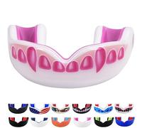 Oral Mart White/Pink Youth Vampire Fangs Mouth Guard for Kids
