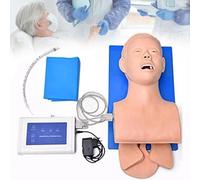 Oral Nasal Intubation Manikin Model, Silicone Airway Tracheal Management Trainer, Intubation Training Simulator for Science Education/Study/Practice