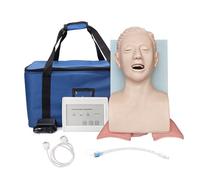 Oral/Nasal Intubation Manikin Teaching Model, Adult Tracheal Intubation Training Simulator, Oral Nasal Intubation Airway Management Trainer for Science Education Practice