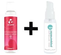 Oral Pleasure Starter Kit for Couples (Gel & Lubricant)