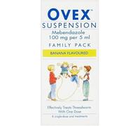 Oral Solution for Threadworm Treatment - 30mls Bottle | Single-Dose Liquid Treatment for Adults & Children Over 2 | Easy-to-Swallow Formula | Always Read The Label