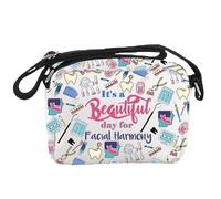 Oral Surgeon Gift Dentist Thank You Gift It’s a Beautiful Day for Facial Harmony Crossbody Bag for Dental Student (Fac-HarBag)