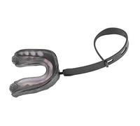 Oral Teeth Protective Parades with a Lanyard for Easy Use, Optimal for The Mouth During Intense Exercise, for Grapple and Muay Material (Black)