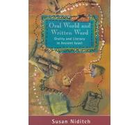 Oral World and Written Word (Library of Ancient Israel S.)