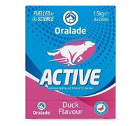 Oralade - Active for Pets, 100% Natural Duck Flavour - Advanced Electrolyte Drink - Glycine and L-carnitine for Muscle Strength and Recovery - Quick Absorbing Isotonic Formula - 250ml, 6 Pack