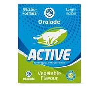 Oralade - Active for Pets, 100% Vegetable Flavour - Advanced Electrolyte Drink - Glycine and L-carnitine for Muscle Strength and Recovery - Quick Absorbing Isotonic Formula - 250ml, 6 Pack