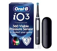 OralB iO3 Electric Toothbrush, 1 Handle, Black 1 Brush Head, Toothbrush for ...