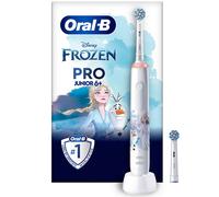 OralB Junior Pro Toothbrush Frozen 6 Plus White Electric Children Timer