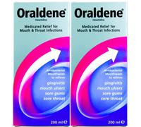 Oraldene Medicated Mouthwash 200ml | Antiseptic X 2