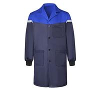 Oralidera Men's Warehouse Work Coat Factory Dust Proof Work Clothes Garage Work Overall Painter Clothes Warehouse Workwear Jacket DIY Over Coat