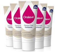 Oralieve Flavour Free Toothpaste 75ml - 5 Pack