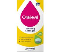Oralieve NEW Sugar Free Soothing Lozenges 1 Pack (30 Lozenges) - Slow-Dissolving Formula with Xylitol for Dry Mouth - Mild Lemon-Lime Flavour - Gentle Everyday Soothing Support for Sensitive Mouths