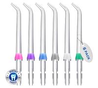 Oralphi for Waterpik Replacement Heads, Replacement Tips for Waterpik Water Flosser, Suitable for Waterpik Accessories Replacement Tips, for JT-100E(6 Classic Jet Tips)