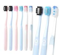 Oralphi Soft Toothbrushes for Morning Freshness & Night Cleanliness-10000+ Soft Bristle Toothbrush for Sensitive Gums|Medium Toothbrushes for Deep Plaque Removal, Daily Clean & Weekly Brightening 6PCS