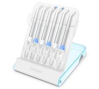 Oralphi Water Flosser Replacement Tips for Waterpik Water Flosser (Storage Case & 6 High-Pressure Classic Jet Tips Combo)