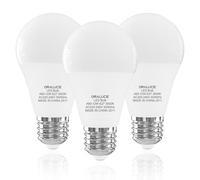 ORALUCE E27 Screw Bulb Warm White 100W Equivalent, 3000K E27 LED Bulb, 12W 1200 Lumen Light Bulb Screw, Non Dimmable，GLS Energy Saving e27 Bulbs for Table Lamp, Floor Lampe, Wall Lamp, Pack of 3