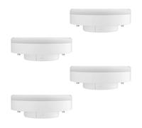 ORALUCE GX53 LED Bulb 6W, Replace 50W Halogen, 6000K Cool White LED Light Bulb, 556 Lumens GX53 LED Spotlight Bulbs, Not Dimmable, Under Cupboard Lighting for Kitchen, Pack of 4