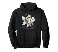 Oranda Goldfish Art Aquarium Keeper Illustration Fancy Pullover Hoodie