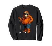 Orang Utan Golfer Sweatshirt
