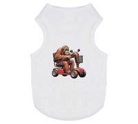 'Orang Utan On Mobility Scooter' Pet Dog/Cat T-Shirt (PT00138166)
