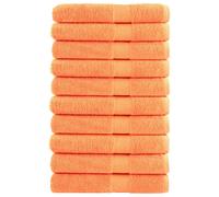 (orange, 100 x 200 cm/ 10 pcs) vidaXL Premium Sauna Towels Guest Bath Towel 10 pcs Gold 600gsm 100% Cotton